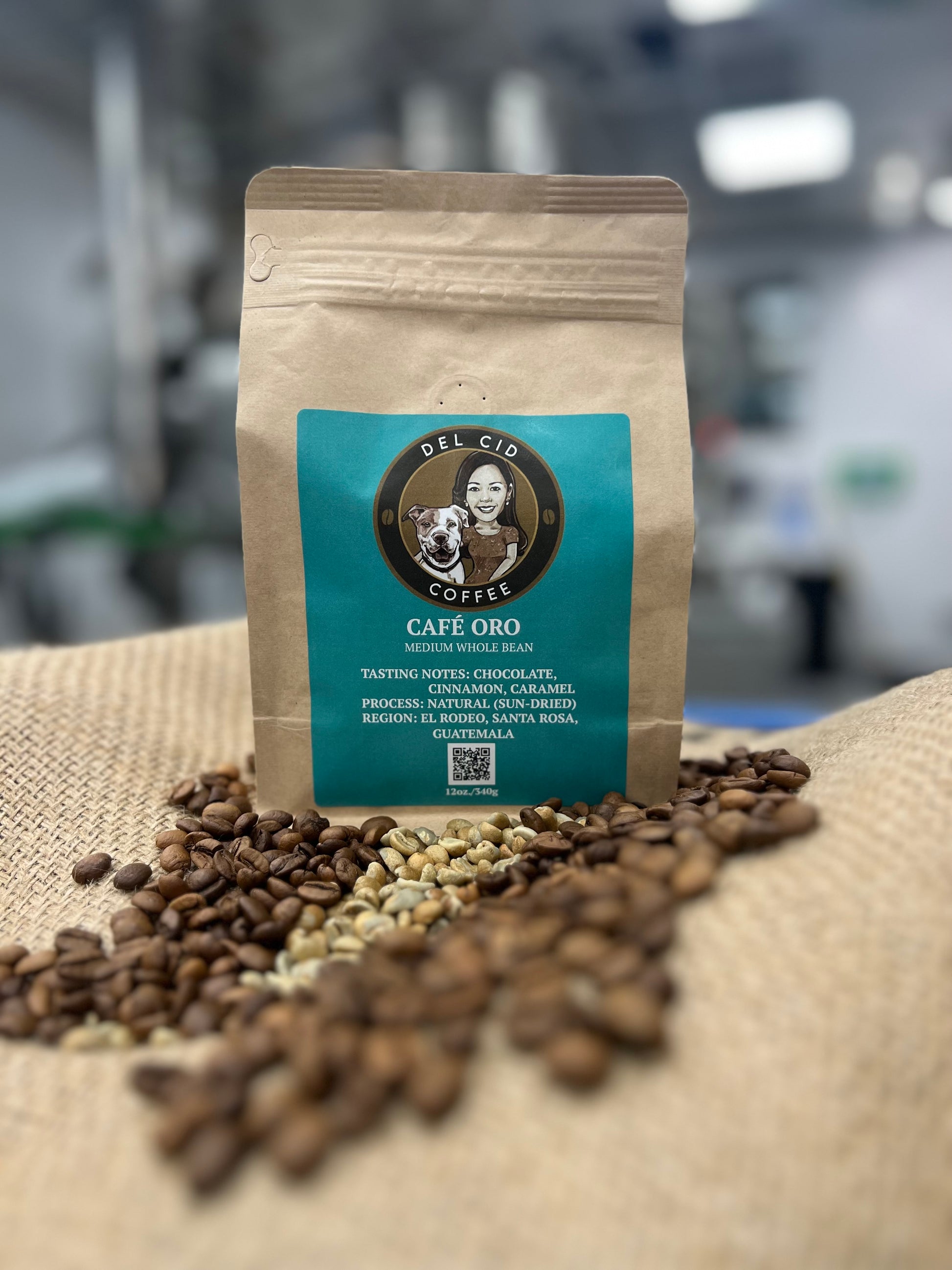 CAFE ORO 12oz (Whole) image 0