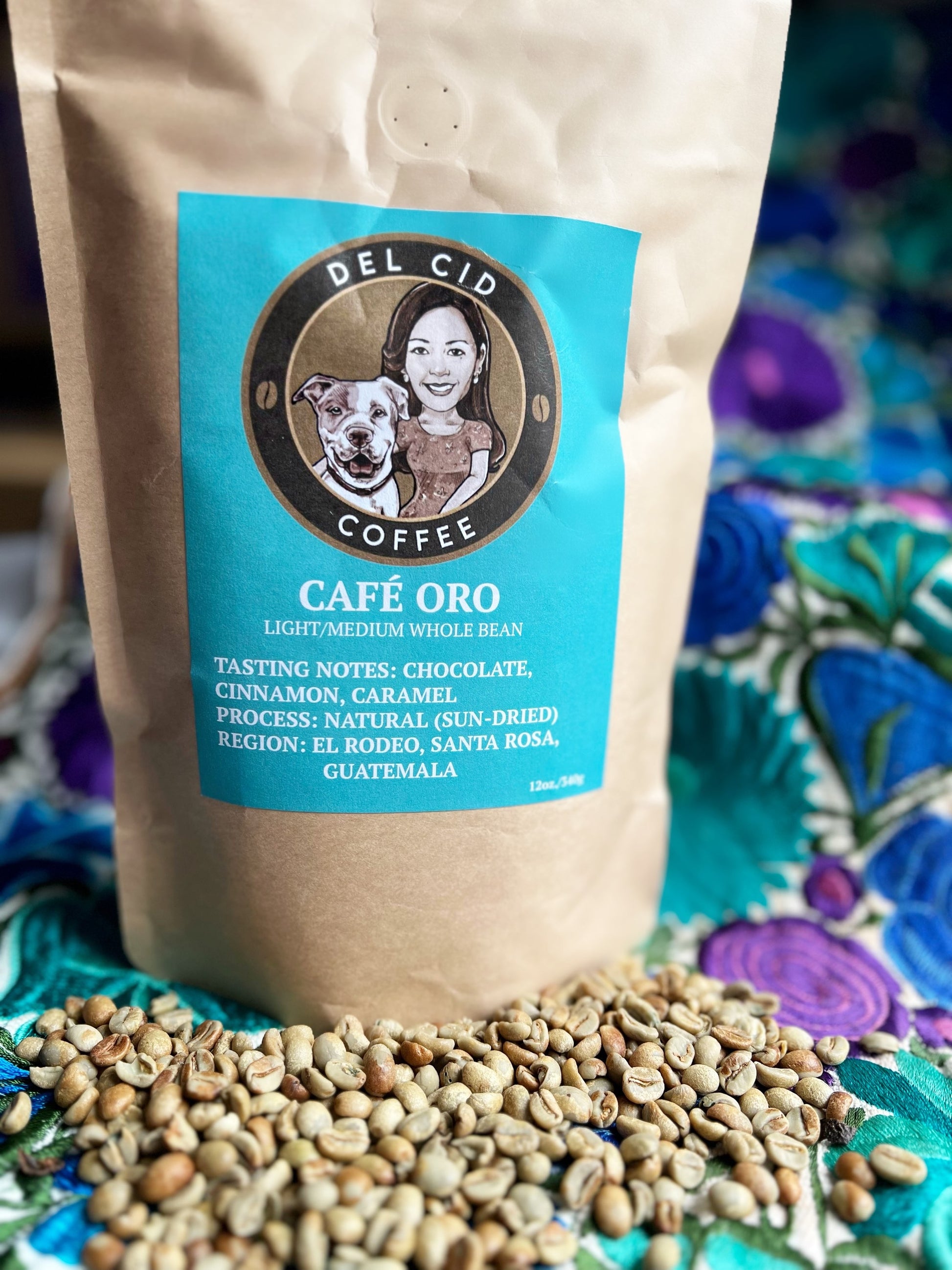 CAFE ORO 12oz (Whole) image 1