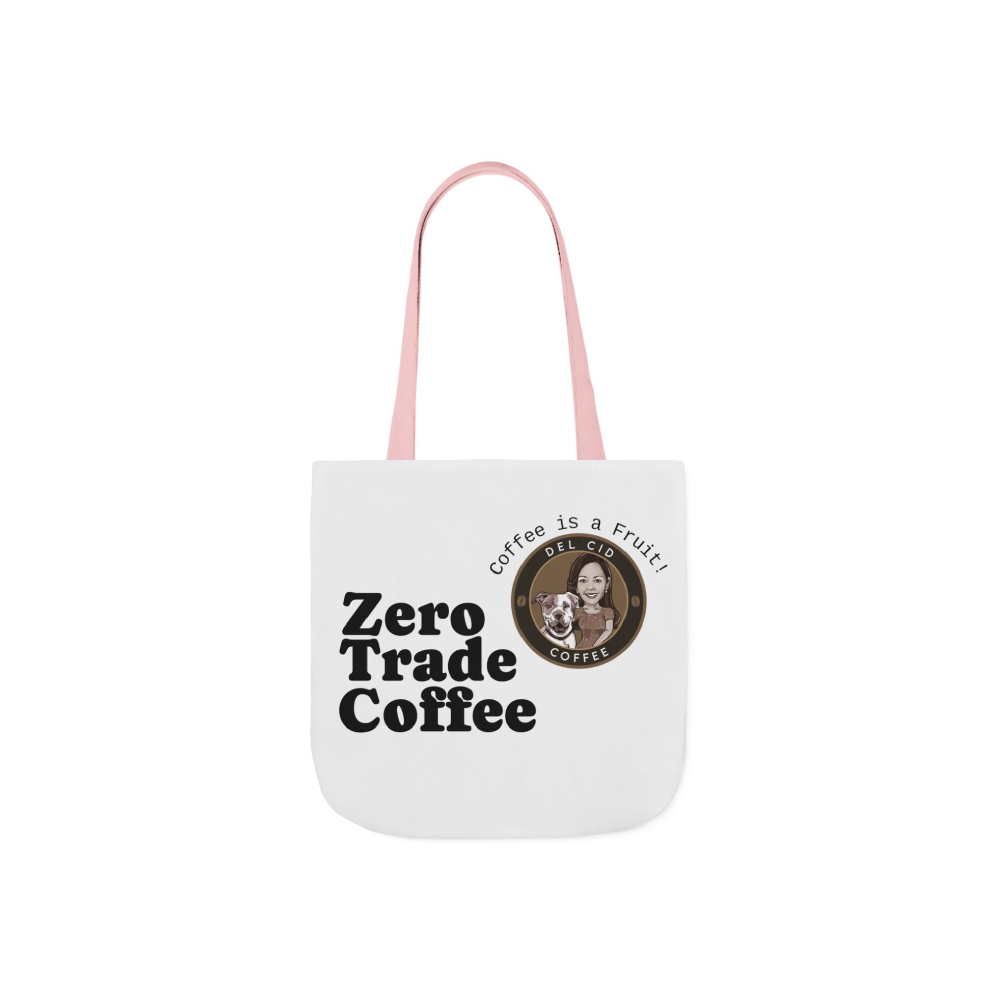 Zero Trade Coffee Canvas Tote Bag, Eco-Friendly Shopper, Gift for Coffee Lovers, Reusable Grocery Bag, Sustainable Style