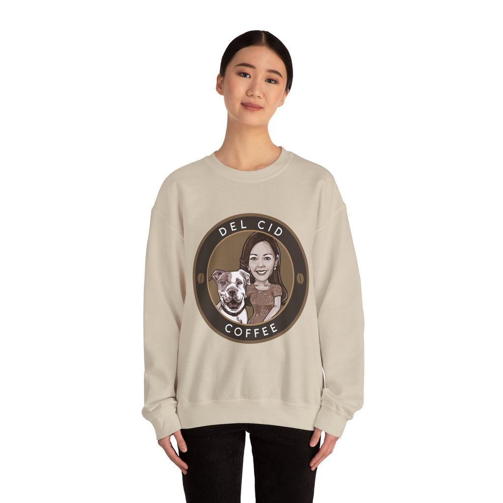 DEL CID LOGOSweatshirt — "Del Cid Coffee" Portrait Crewneck