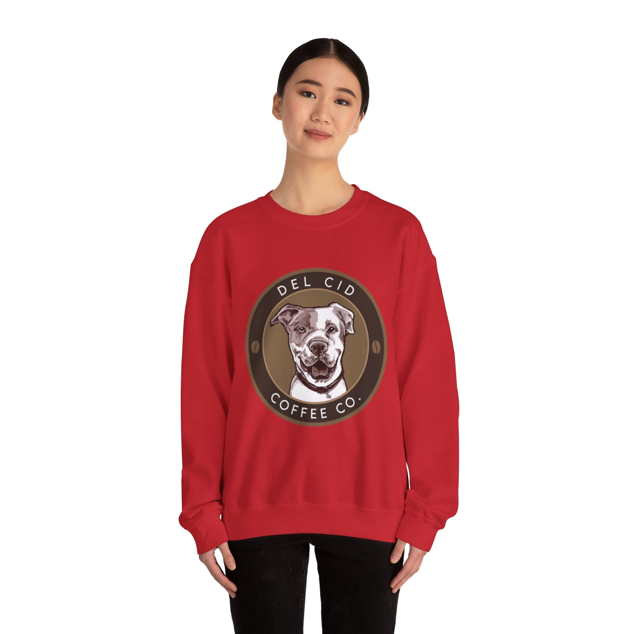 CHUCHO LOGO Unisex Heavy Blend™ Crewneck Sweatshirt – Del Cid Coffee