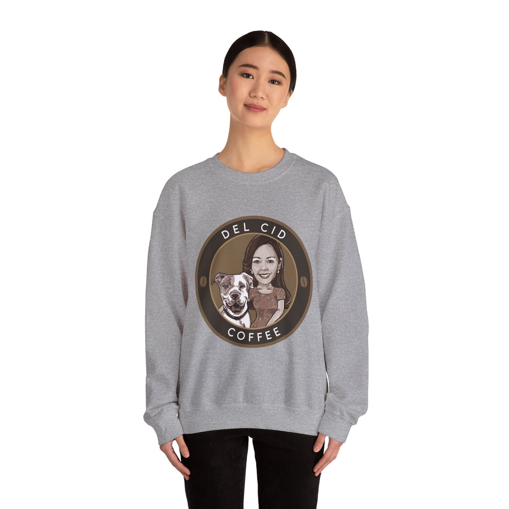 DEL CID LOGOSweatshirt — "Del Cid Coffee" Portrait Crewneck