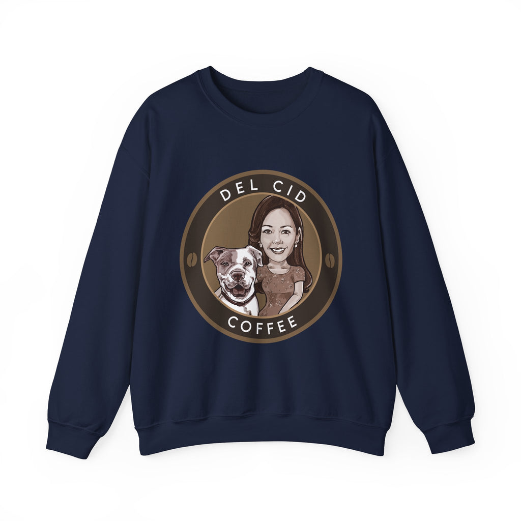 DEL CID LOGOSweatshirt — "Del Cid Coffee" Portrait Crewneck