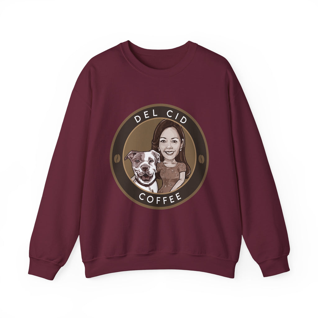 DEL CID LOGOSweatshirt — "Del Cid Coffee" Portrait Crewneck