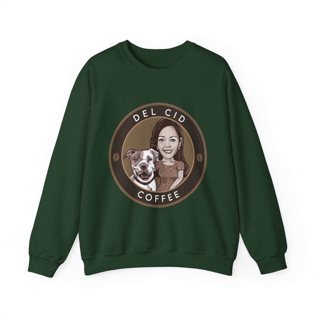 DEL CID LOGOSweatshirt — "Del Cid Coffee" Portrait Crewneck