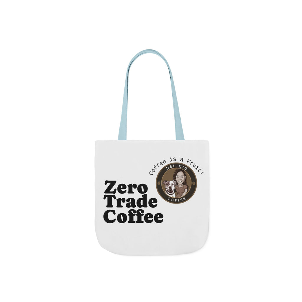 Zero Trade Coffee Canvas Tote Bag, Eco-Friendly Shopper, Gift for Coffee Lovers, Reusable Grocery Bag, Sustainable Style