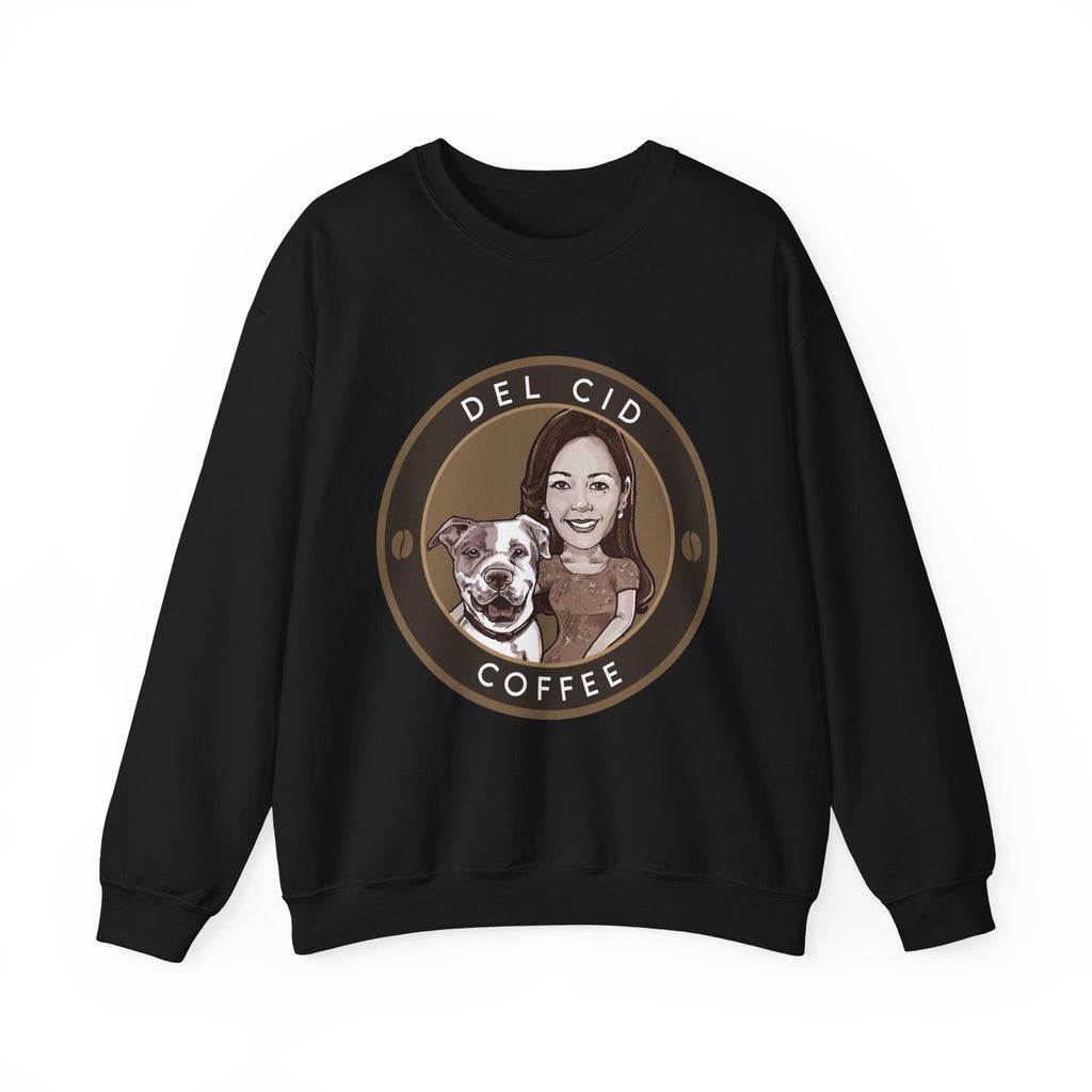 DEL CID LOGOSweatshirt — "Del Cid Coffee" Portrait Crewneck