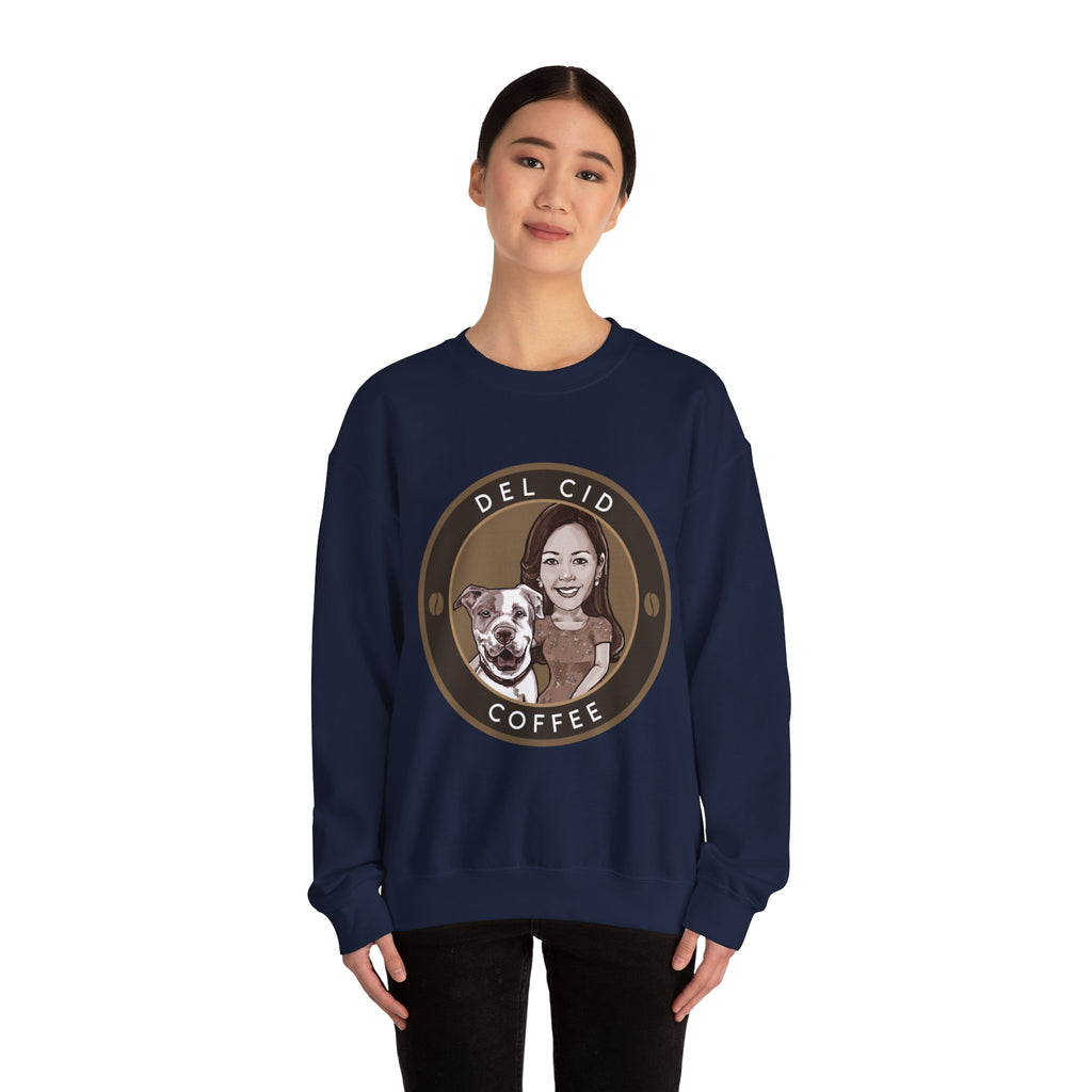 DEL CID LOGOSweatshirt — "Del Cid Coffee" Portrait Crewneck