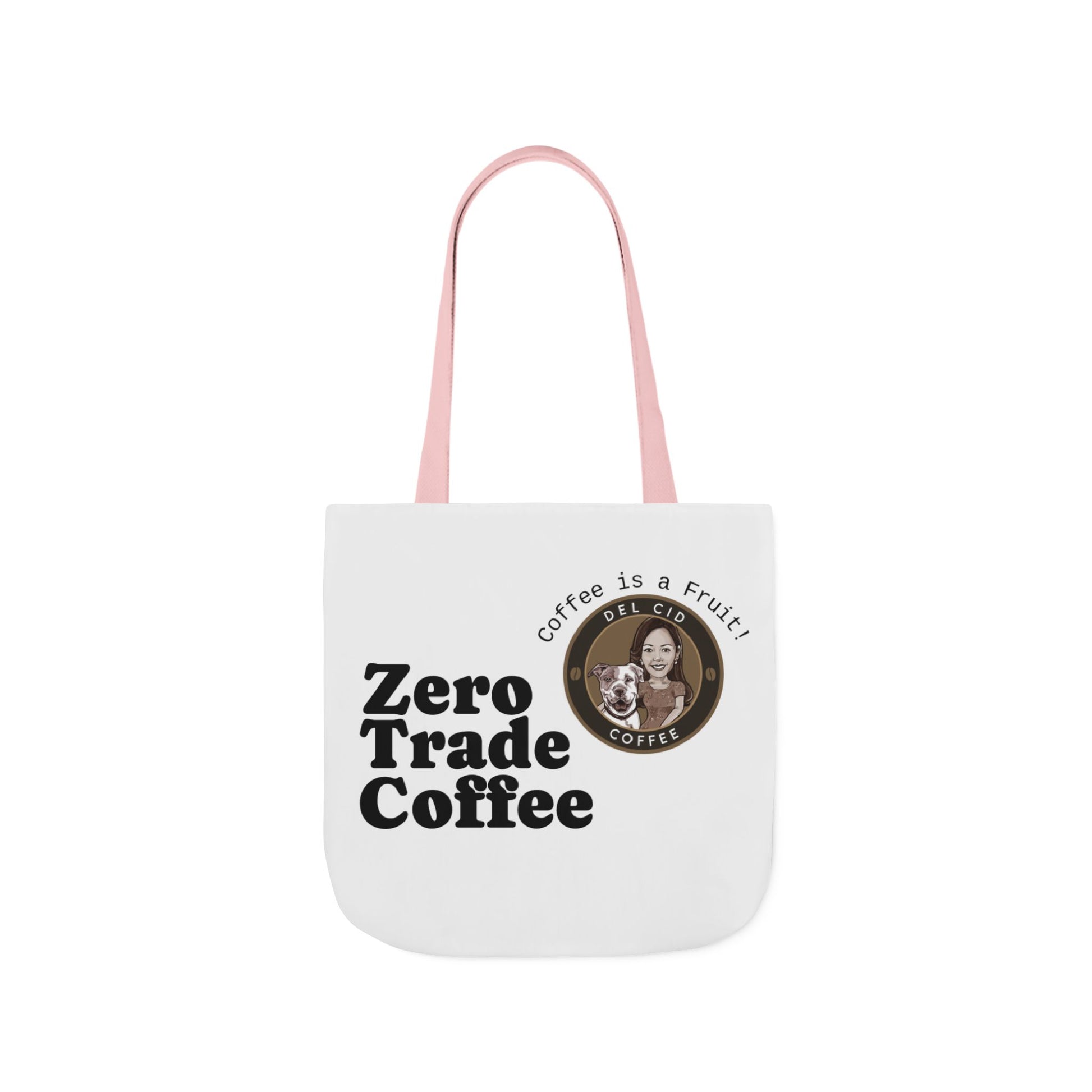 Zero Trade Coffee Canvas Tote Bag, Eco-Friendly Shopper, Gift for Coffee Lovers, Reusable Grocery Bag, Sustainable Style