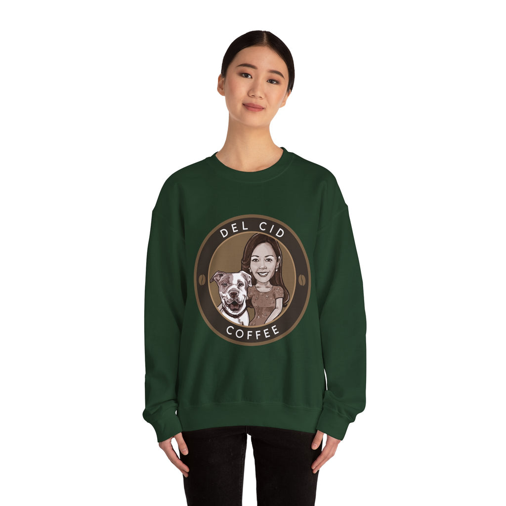 DEL CID LOGOSweatshirt — "Del Cid Coffee" Portrait Crewneck