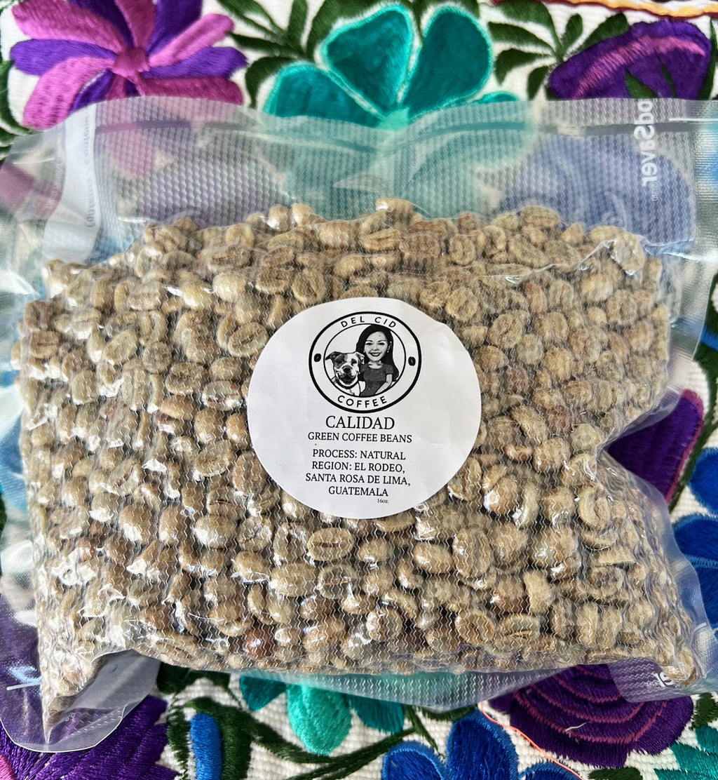Calidad (Green Coffee Seeds) 1LB image 0
