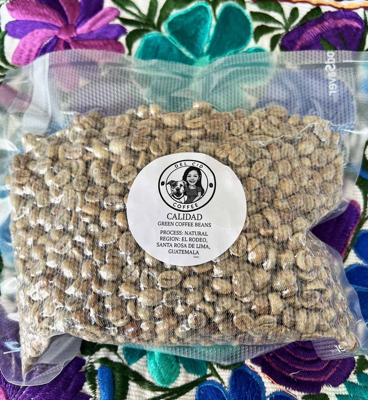 Calidad (Green Coffee Seeds) 1LB image 0