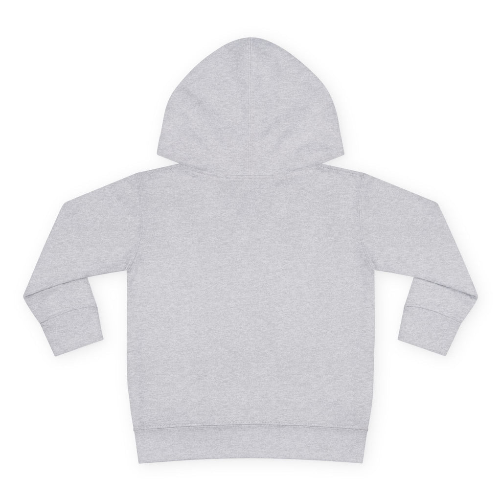 Toddler Hoodie — "My Dad's Coffee Is a Fruit" Cute Dog Coffee Logo Pullover