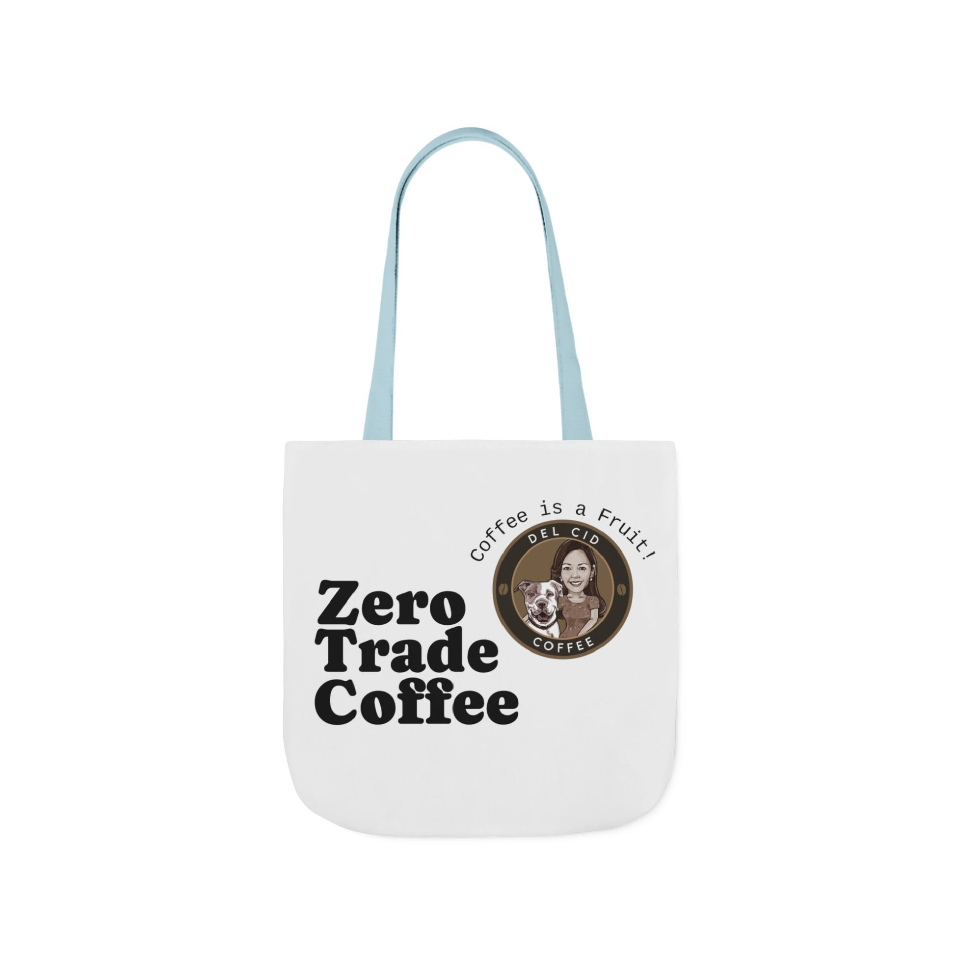 Zero Trade Coffee Canvas Tote Bag, Eco-Friendly Shopper, Gift for Coffee Lovers, Reusable Grocery Bag, Sustainable Style