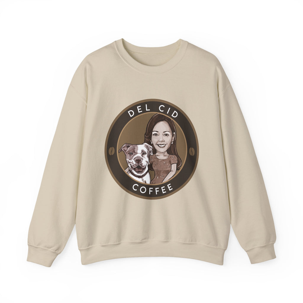 DEL CID LOGOSweatshirt — "Del Cid Coffee" Portrait Crewneck