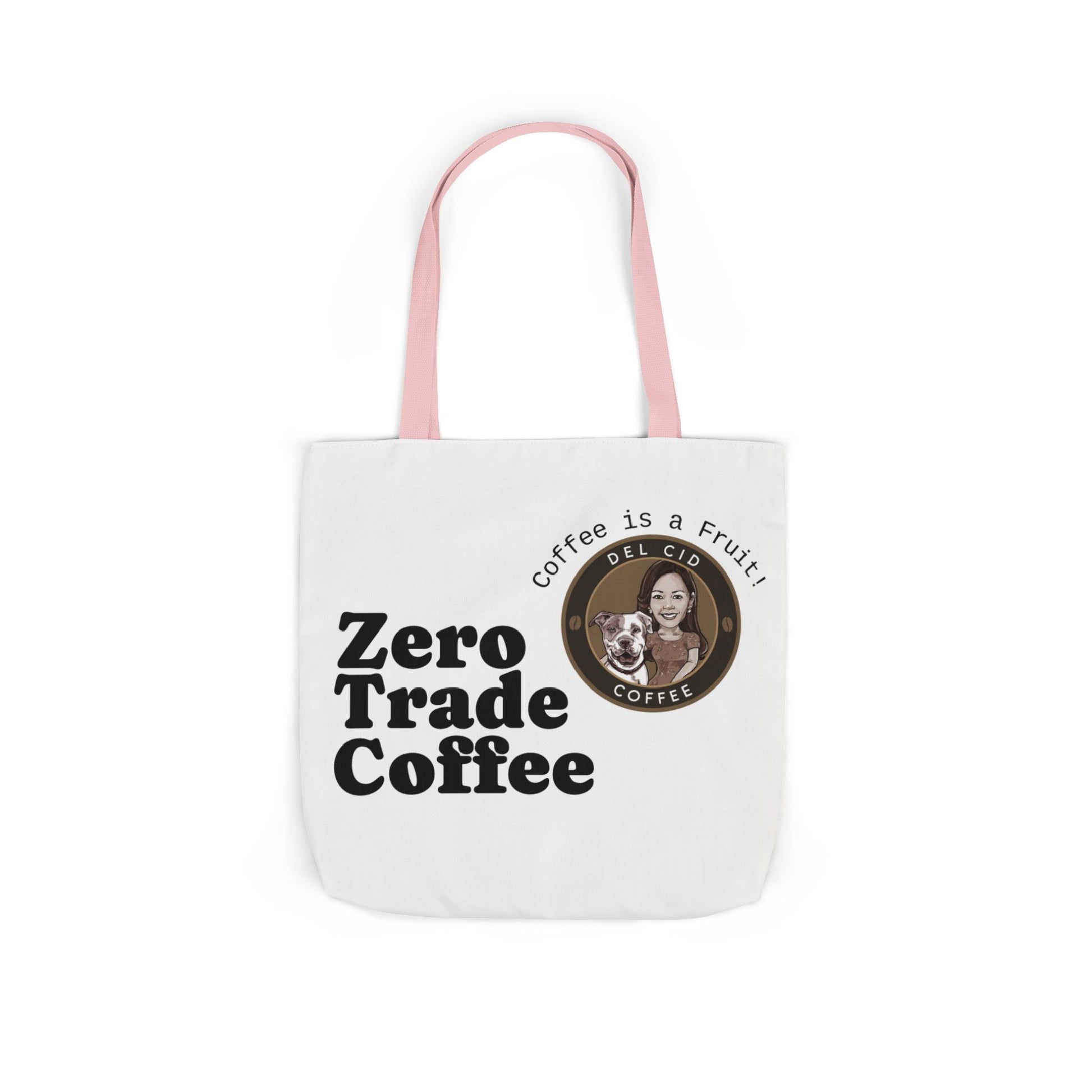 Zero Trade Coffee Canvas Tote Bag, Eco-Friendly Shopper, Gift for Coffee Lovers, Reusable Grocery Bag, Sustainable Style