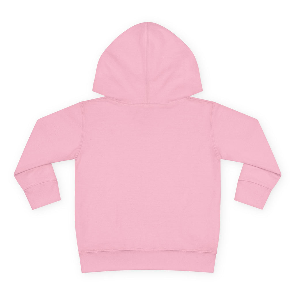 Toddler Hoodie — "My Dad's Coffee Is a Fruit" Cute Dog Coffee Logo Pullover