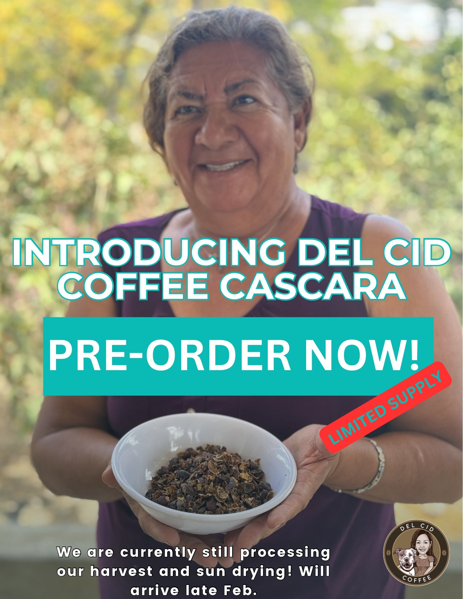 CASCARA 3oz (Coffee Cherry Peel) image 1