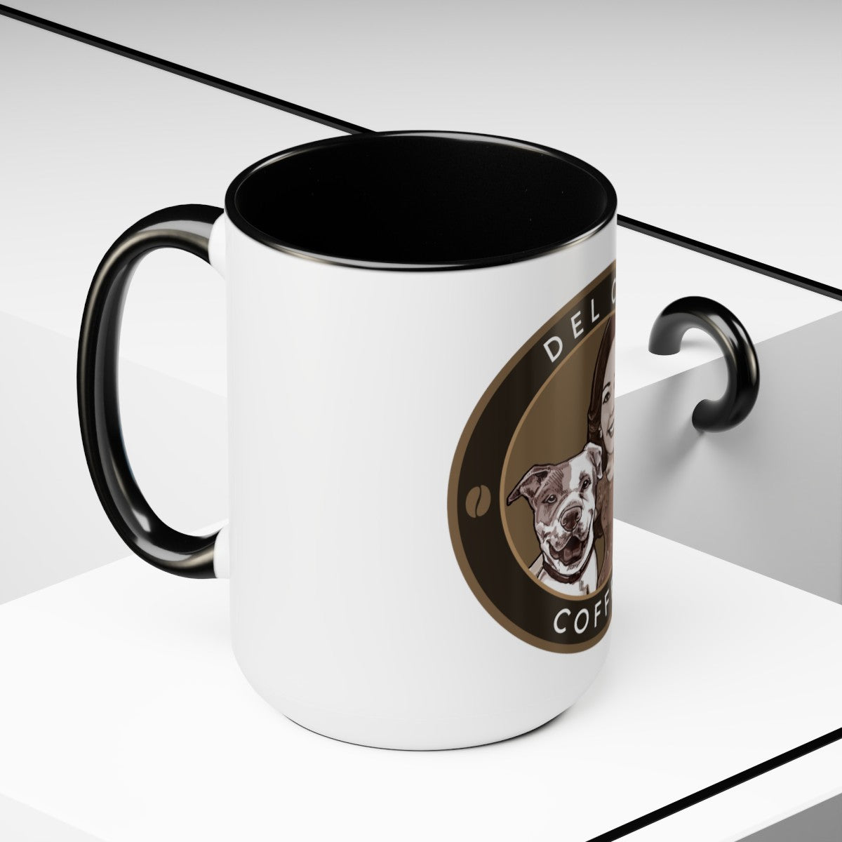 Two-Tone Coffee Cup, 15oz image 9