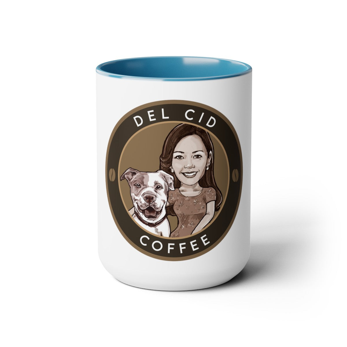 Two-Tone Coffee Cup, 15oz image 3